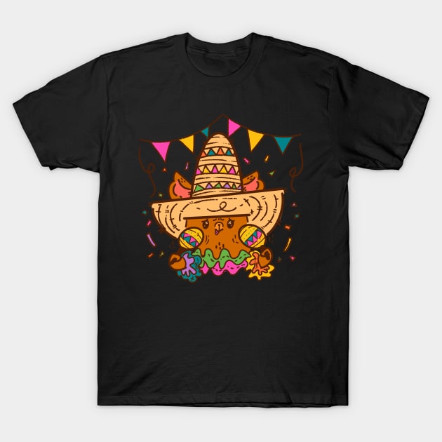 Cinco de Mayo Bub T-Shirt by Fluffymafi